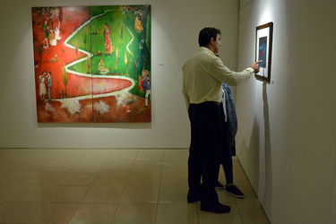 نمایشگاه گروهی نقاشی‌های هنرمندان متولدین دهه 40 در گالری ژاله