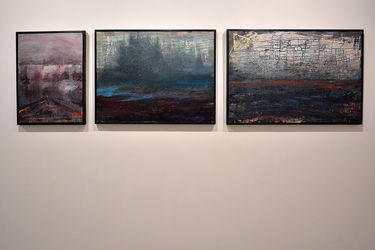 نمایشگاه نقاشی های سامان فرهنگی در گالری دید