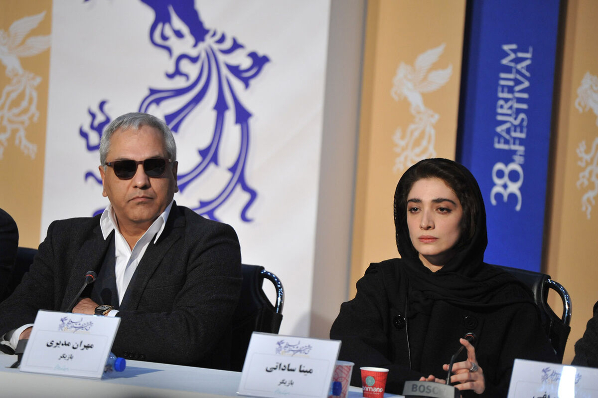 نشست خبری فیلم درخت گردو در چهارمین روز سی و هشتمین جشنواره فیلم فجر در پردیس ملت