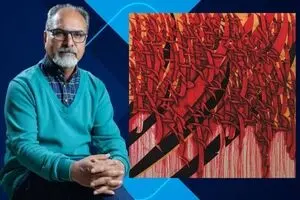 Ali Shirazi; "Praising Hakim Omar Khayyam", New Record at Tehran Auction