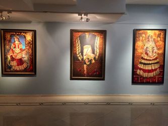 نمایشگاه سالهای نکوور، نقاشی های حجت شکیبا و مینا شکیبا در گالری شکوه