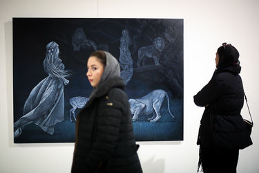 افتتاحیه نمایشگاه گروهی حجم و نقاشی با عوان "ذهن و احساس" در گالری پردیس ملت