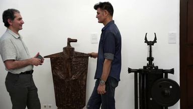 محمد محمدزاده تیتکانلو با مرکز اقتصاد هنر فاطر ( گالری ماهر ) در باغ موزه نگارستان