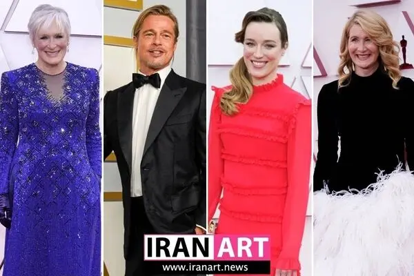عکس‌های دیدنی از استایل ستاره‌ها در اسکار ۲۰۲۱/ از برد پیت تا مارگو رابی