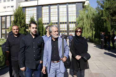 مراسم تشییع زنده‌یاد ناصر فرهودی در تالار وحدت