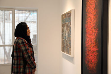 نمایشگاه "بهاریه" آثار نقاشی‌خط پیشکسوتان در گالری هپتا‎