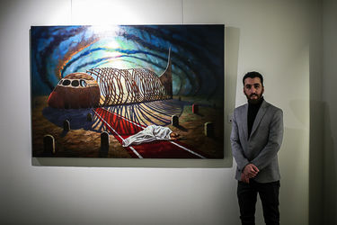 مایشگاه طراحی و نقاشی یحیی رویدل در گالری دیلمان