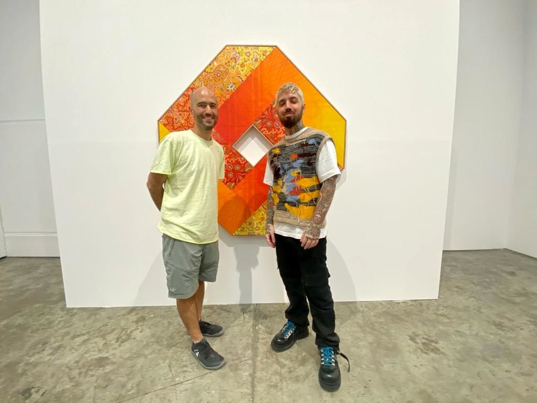 نیما نبوی و جیسون سیف در The Third Line Gallery دبی | Nima  Nabavi and Jason Seife at The Third Line Gallery