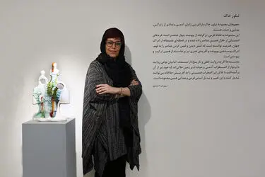 تبلور خاک فاطمه اسدی در گالری مژده