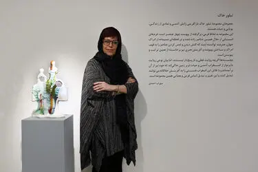 تبلور خاک فاطمه اسدی در گالری مژده