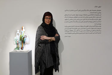 تبلور خاک فاطمه اسدی در گالری مژده