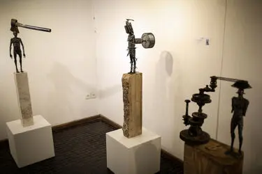 نمایشگاه مجسمه عارف رودباری شهمیری در گالری سیحون