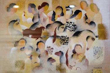 نمایشگاه مروری بر آثار پیشگامان هنر نوین ایران در آرت سنتر باغ