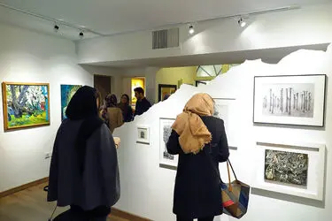 نمایشگاه گروهی نقاشی در گالری دارگون