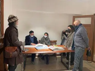 حمید رضا قوی پنجه در گالری بنیاد ایرج زند