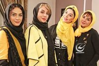 تیپ دهه شصتی شبنم قلی‌خانی، مارال، سیما و نگین/ فیلم
