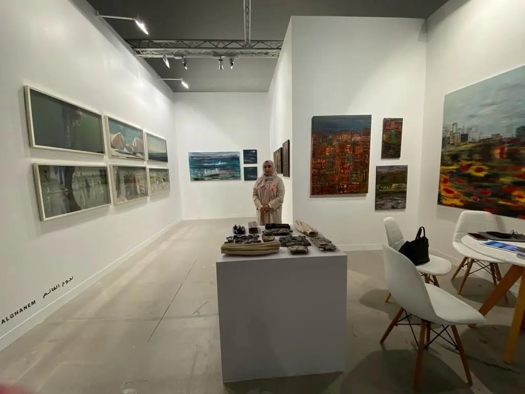 عایشه ال عبار  Aisha Alabbar در آرت ابوظبی Abu Dhabi Art ۲۰۲۳
