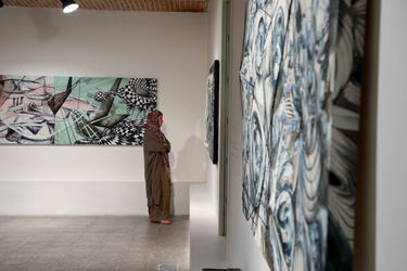 نمایشگاه آثار فاطمه بهمن سیاهمرد در گالری پروژه‌های آران