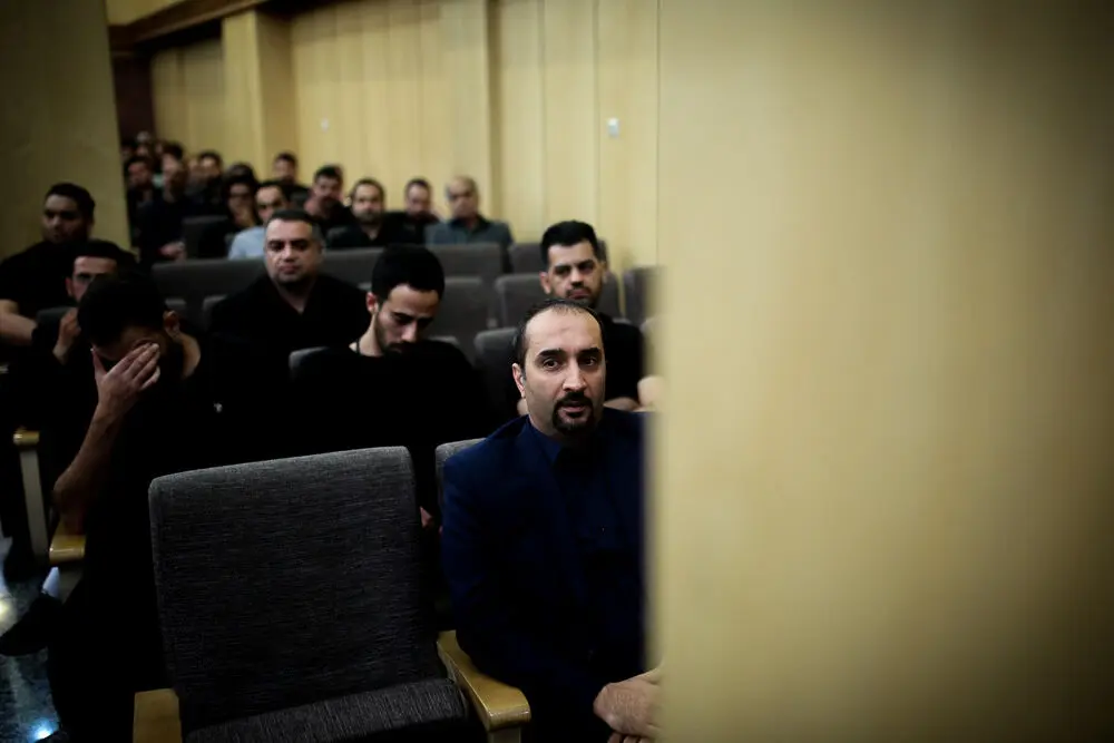 مراسم ختم زنده‌یاد بهنام صفوی در مسجد جامع شهرک غرب