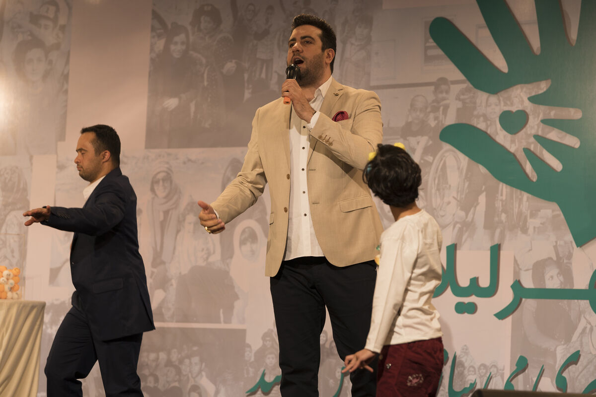 هفتمین ضیافت ماه رمضان خیریه مهر لیلا در مرکز همایش‌های بین المللى رایزن