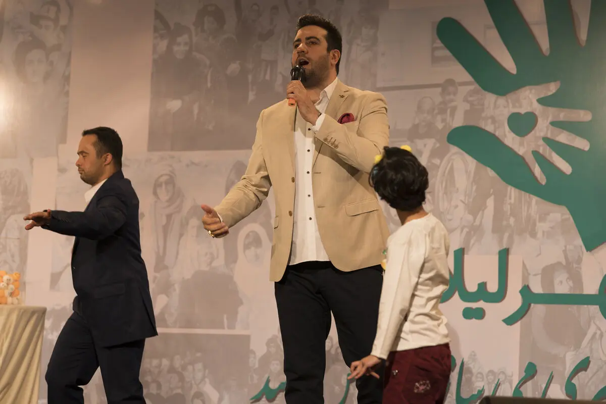 هفتمین ضیافت ماه رمضان خیریه مهر لیلا در مرکز همایش‌های بین المللى رایزن