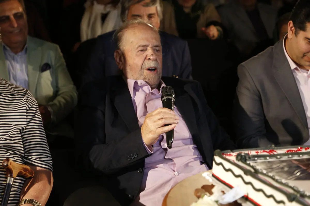 جشن تولد 88 سالگی محمد علی کشاورز