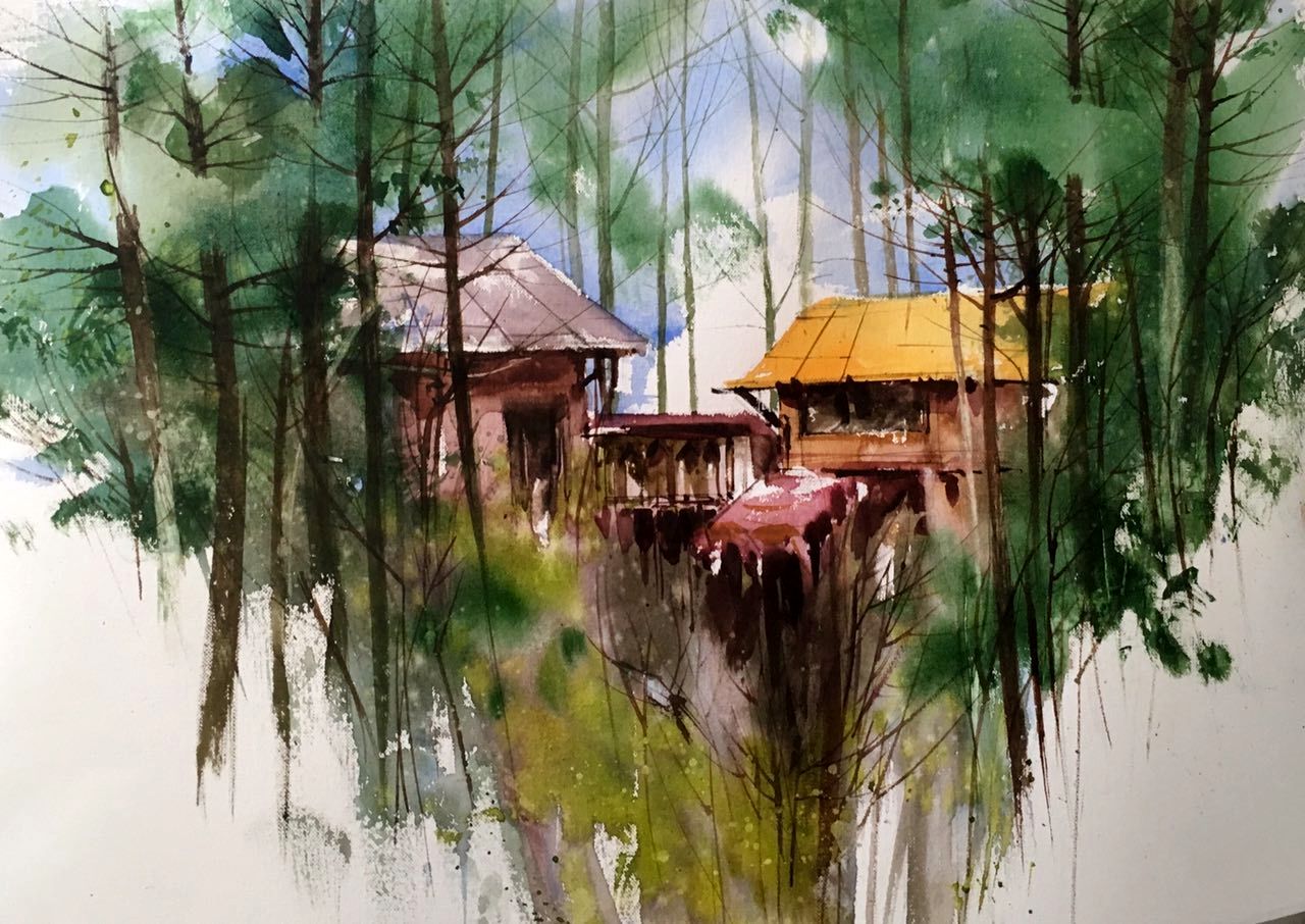 این رنگ ها از خزر به زاینده رود جاری می شوند