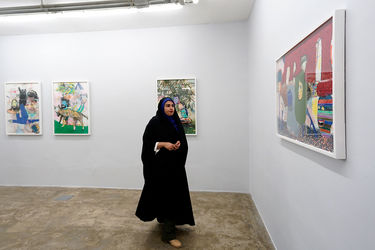 نمایشگاه گروهی نقاشی با عنوان " بختک " در گالری محسن