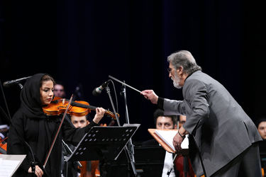 چهارمین روز  جشنواره موسیقی فجر با اجرای ارکستر ملی به رهبری فریدون شهبازیان و خوانندگی علیرضا افتخاری