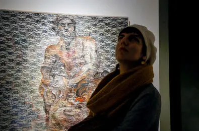 Mahsa Makki Opens Painting Exhibition in Saye Gallery