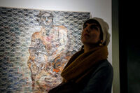 Mahsa Makki Opens Painting Exhibition in Saye Gallery