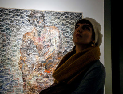 Mahsa Makki Opens Painting Exhibition in Saye Gallery