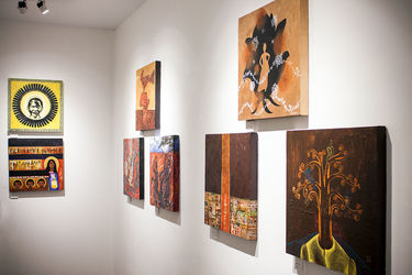 نمایشگاه گروهی "روی دیگر پنجره" در گالری دارگون