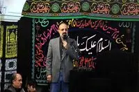 محمد اصفهانی و مداحی "ماه می‌گوید حسین"/ فیلم