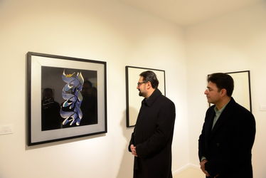 نمایشگاه آثار محمد احصایی در گالری بوم