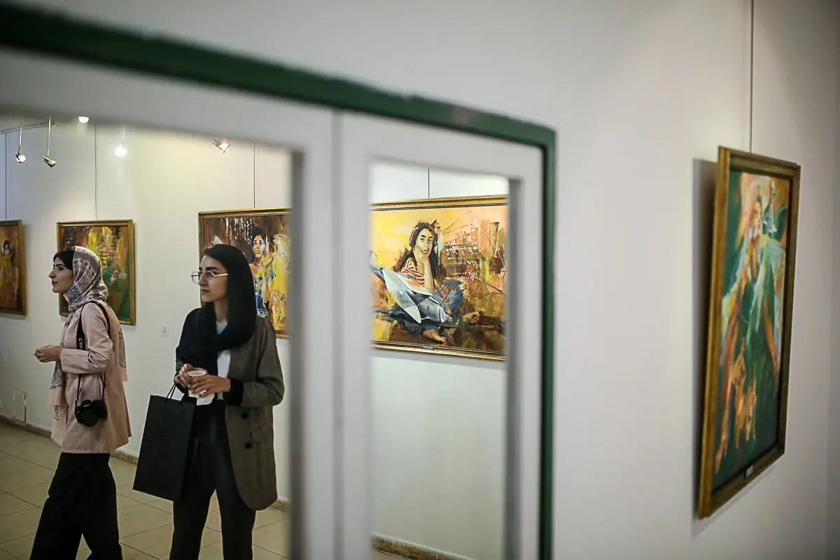 نمایشگاه نقاشی زیبا بیک محمدلو در گالری هفت ثمر