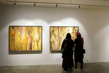 نمایشگاه نقاشی شیرین اتحادیه در گالری شیرین