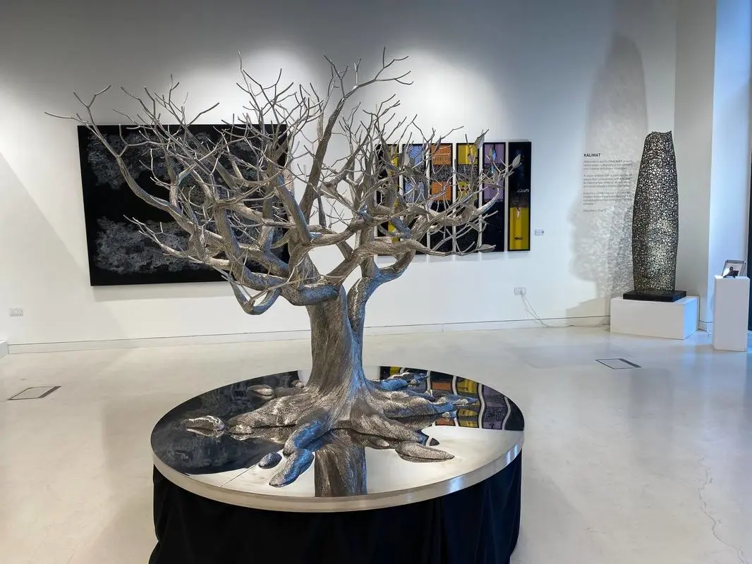 نمایشگاه جدید گالری کلمات دبی | New artworks show at Kalimat Gallery Dubai