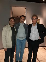 نمایشگاه آثار ابراهیم اکبری گرَز در گالری ایده