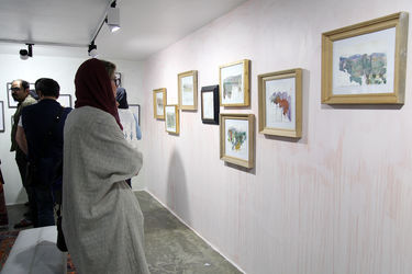 نمایشگاه آثار دو و سه‌بعدی شقایق عربی و فریدون آو در گالری دستان دو