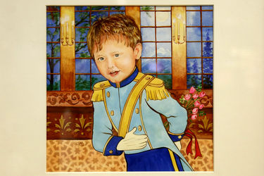 نمایشگاه نقاشی های سوسن قائم مقامی در شهر کتاب مرکزی