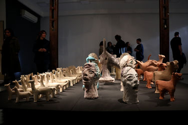 نمایشگاه گروهی "در ستایش خاک" در گالری طراحان آزاد