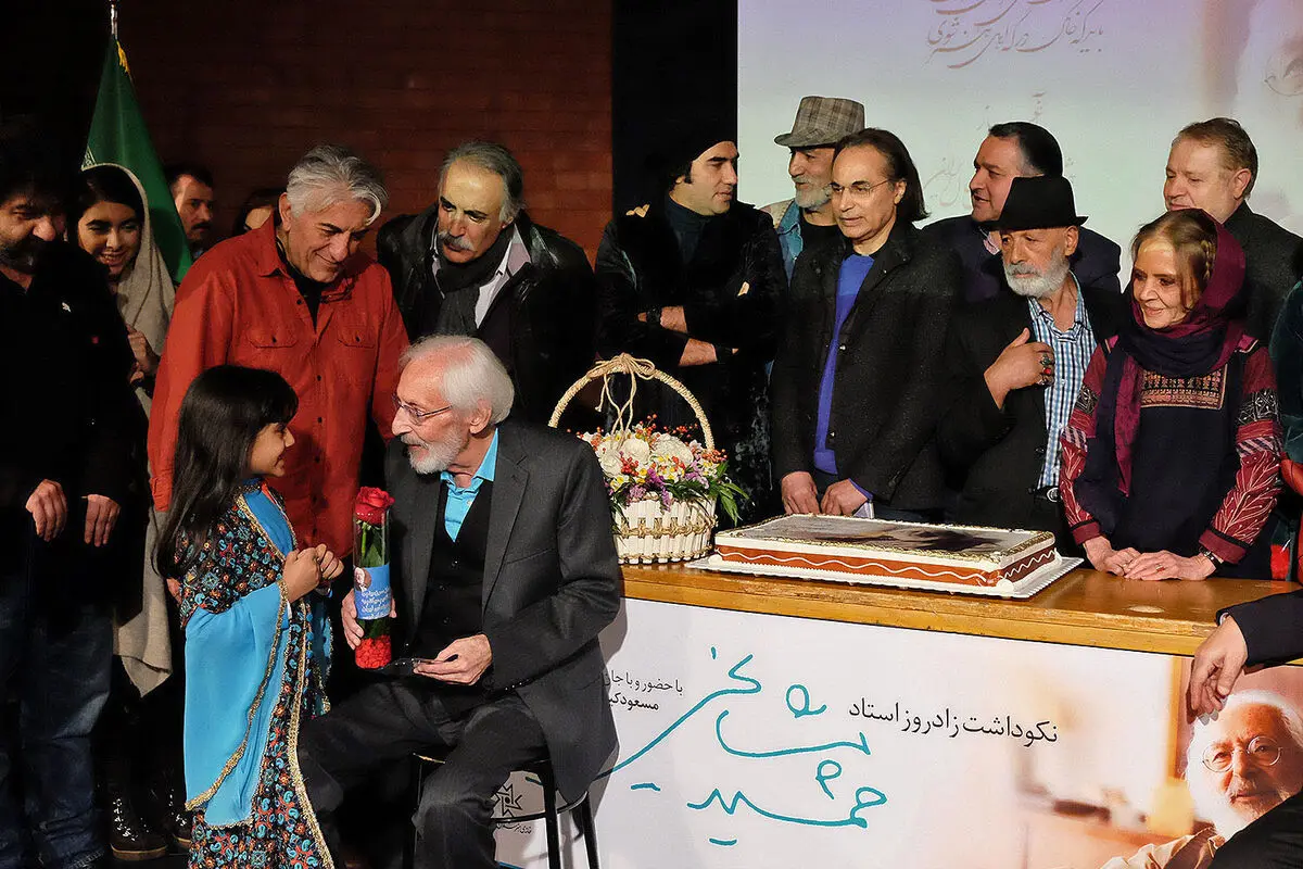 مراسم نکوداشت جمشید مشایخی در خانه هنرمندان ایران