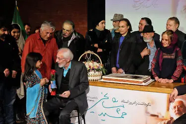 مراسم نکوداشت جمشید مشایخی در خانه هنرمندان ایران