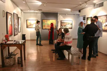 نمایشگاه نقاشی آیسن محمد در گالری شلمان