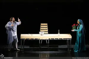 Suhrawardi goes on stage in Vahdat Hall