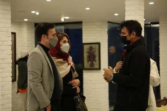 محمد محمدزاده در گالری ماهر