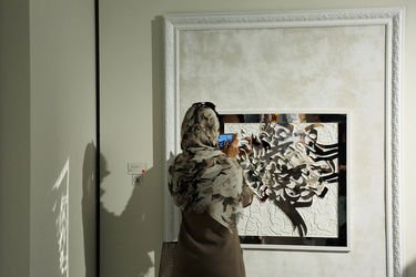 افتتاحیه گالری خانه نگار 14 با نمایش آثار کوروش قاضی مراد