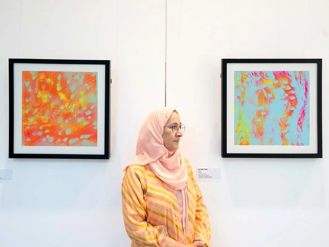 A spectacular exhibition with the works of established and emerging Emirati artists