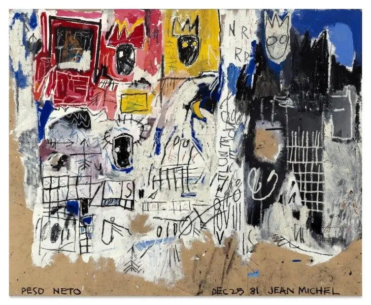Jean-Michel Basquiat,&nbsp;<em>Crowns (Peso Neto)</em>, (1981)